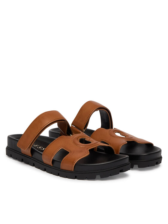 Guess Guess Παντόφλες FLJFAS ELE03 Ανοιχτό καφέ