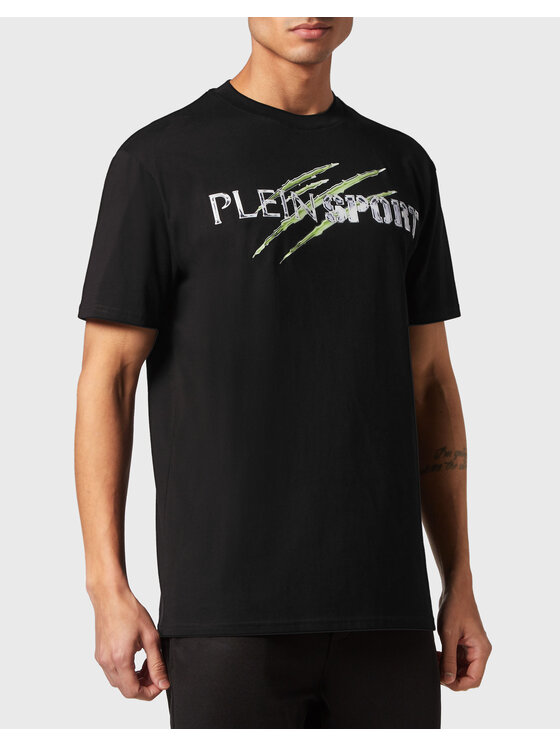 Plein Sport Plein Sport T-Shirt 5641 Czarny Regular Fit