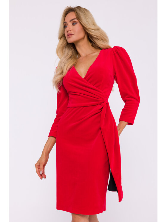 Made of Emotion Made of Emotion Abito da sera M829 Rosso Premium Fit