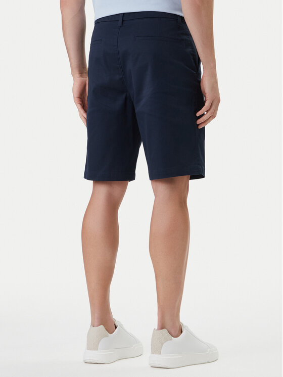 Calvin Klein Calvin Klein Pantalon scurți din material LV04LB600G Bleumarin Regular Fit