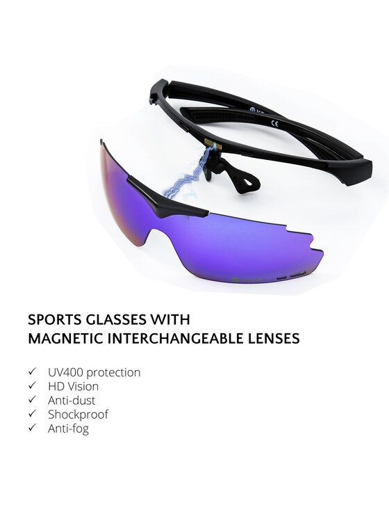 Yeaz Yeaz Okulary przeciwsłoneczne SUNUP Sonnenbrillen Czarny