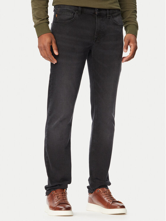 BOSS Blugi Delaware BC-L-P 50471010 Negru Slim Fit