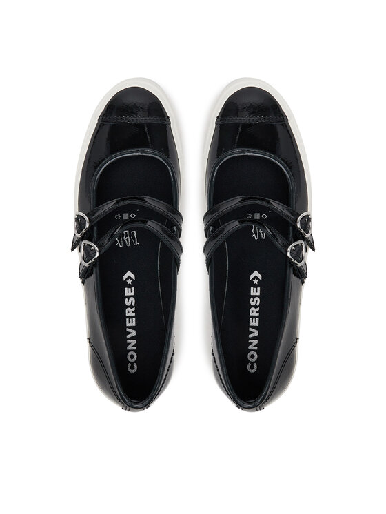 Converse Converse Balerinke Chuck Taylor All Star Dainty Mary Jane Dark Romance A13654C Črna
