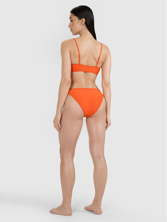 4F 4F Dół od bikini FOB SUMMER Pomarańczowy