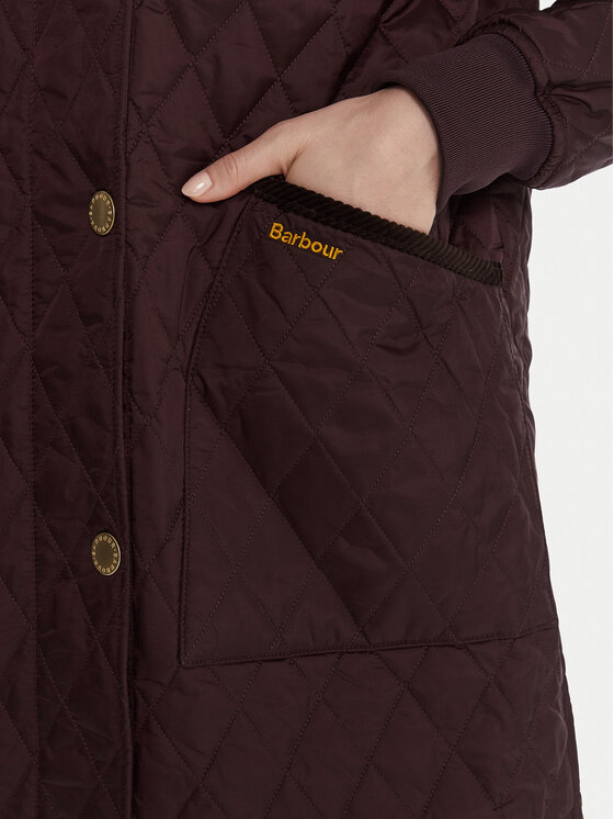 Barbour Barbour Kurtka przejściowa LQU1838RE96 Bordowy Regular Fit