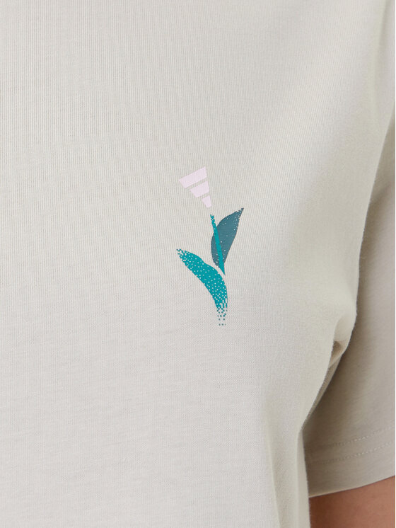 adidas adidas T-Shirt House of Tiro Graphic JM4358 Béžová Regular Fit