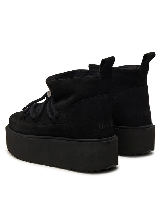 Inuikii Inuikii Hótaposó Classic Low Platform 75204-004 Fekete