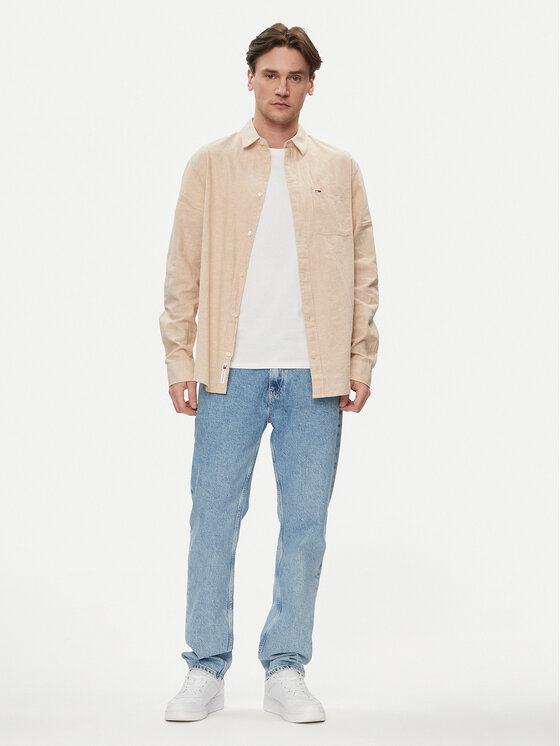 Tommy Jeans Tommy Jeans Blugi Ryan DM0DM19156 Albastru Straight Fit