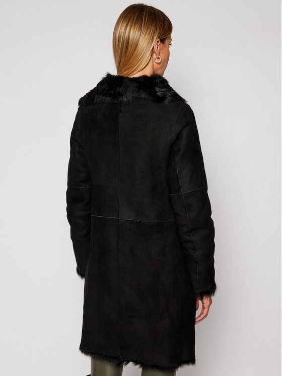 Ugg Ugg Žieminis paltas 1017644 Juoda Regular Fit