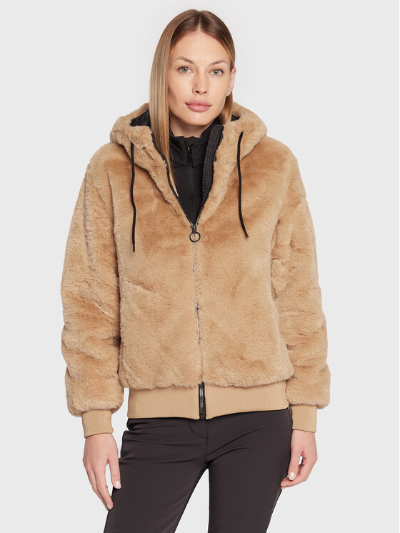 CMP Mikina 32K0316 Béžová Regular Fit