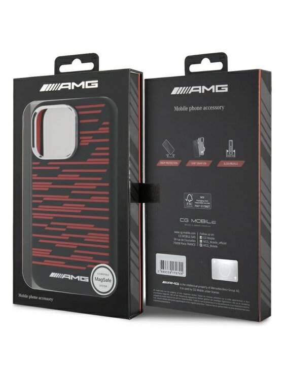 Mercedes-Benz Mercedes-Benz Etui na telefon Apple iPhone 16 Pro Czarny