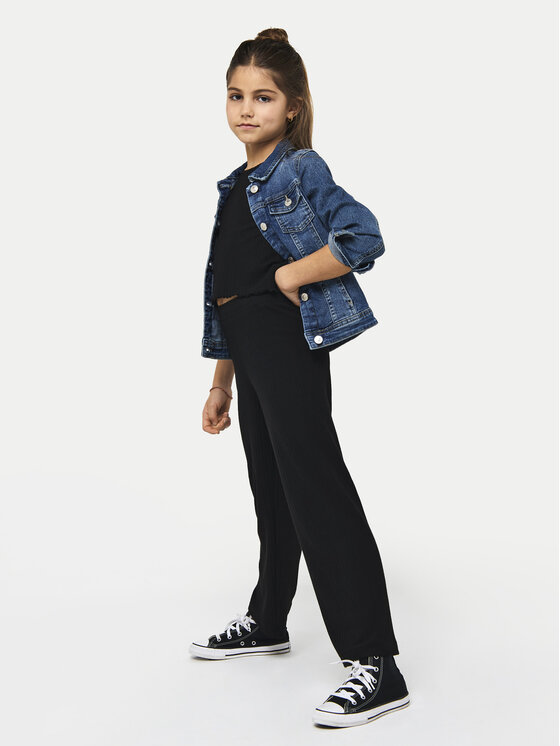 Kids ONLY Kids ONLY Leggings 15212069 Nero Wide Leg