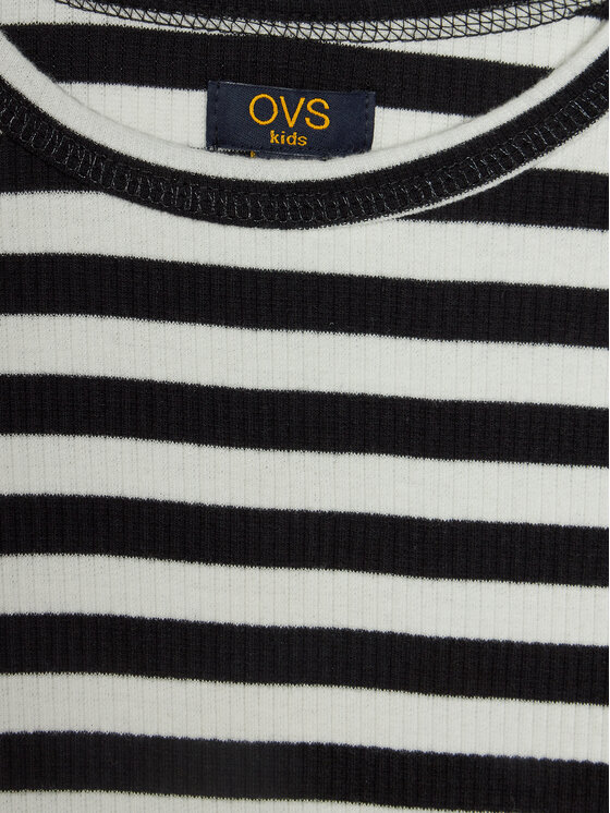 OVS OVS Μπλουζάκι 1907339 Μαύρο Regular Fit