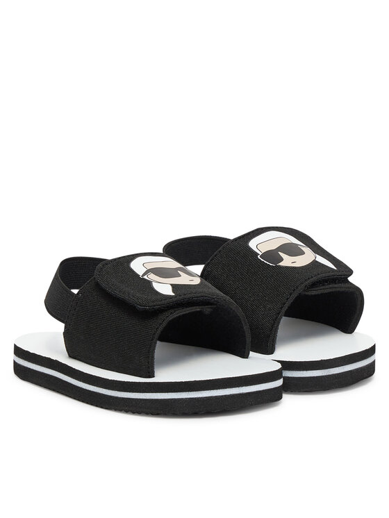Karl Lagerfeld Kids Karl Lagerfeld Kids Sandali Z30384 M Črna