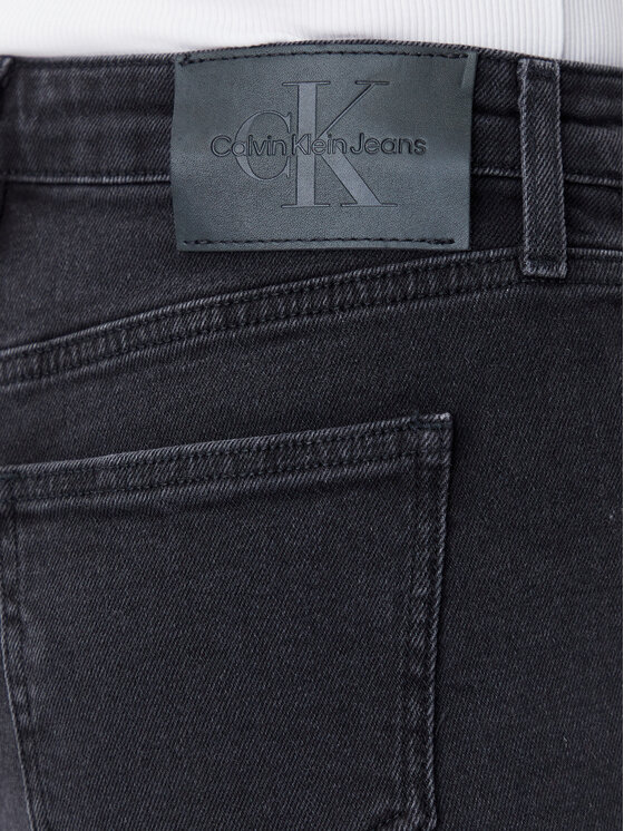 Calvin Klein Jeans Calvin Klein Jeans Szorty jeansowe J20J225161 Czarny Regular Fit