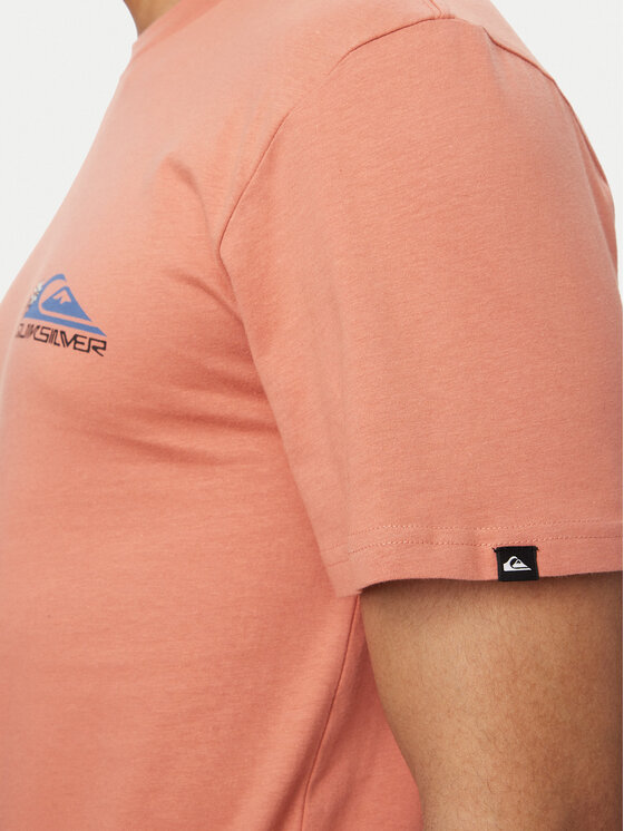 Quiksilver Quiksilver T-Shirt EV Barrel Paradise EQYZT08285 Różowy jasny Regular Fit