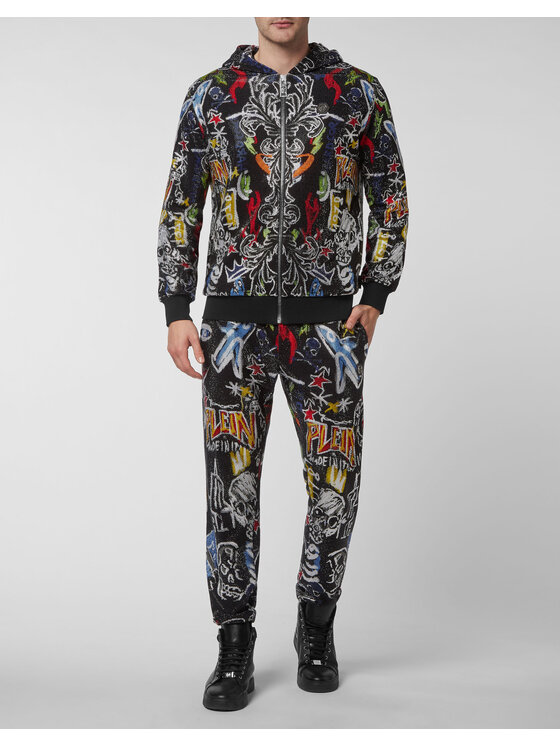 PHILIPP PLEIN PHILIPP PLEIN Completo top e pantaloni 3299 Nero Regular Fit