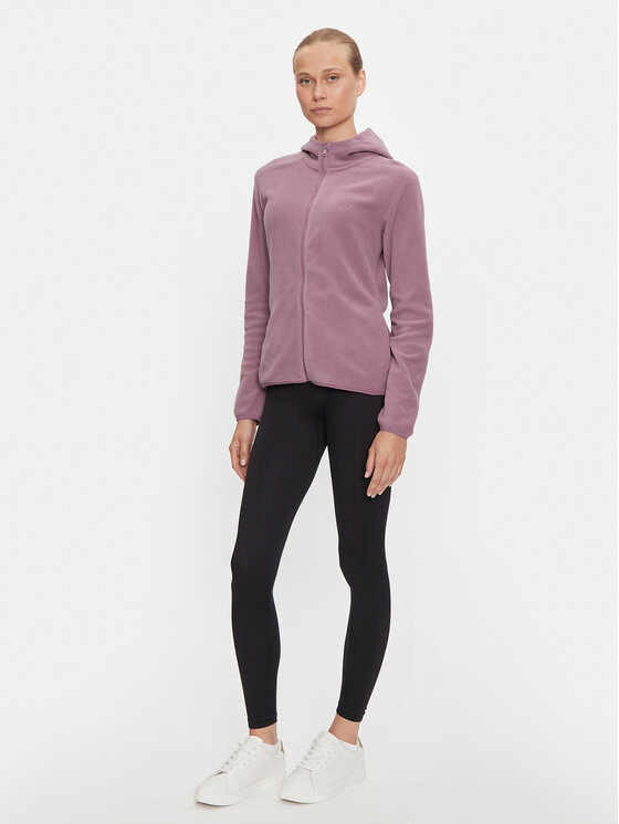 4F 4F Флісовий реглан 4FWMM00TFLEF291 Рожевий Regular Fit