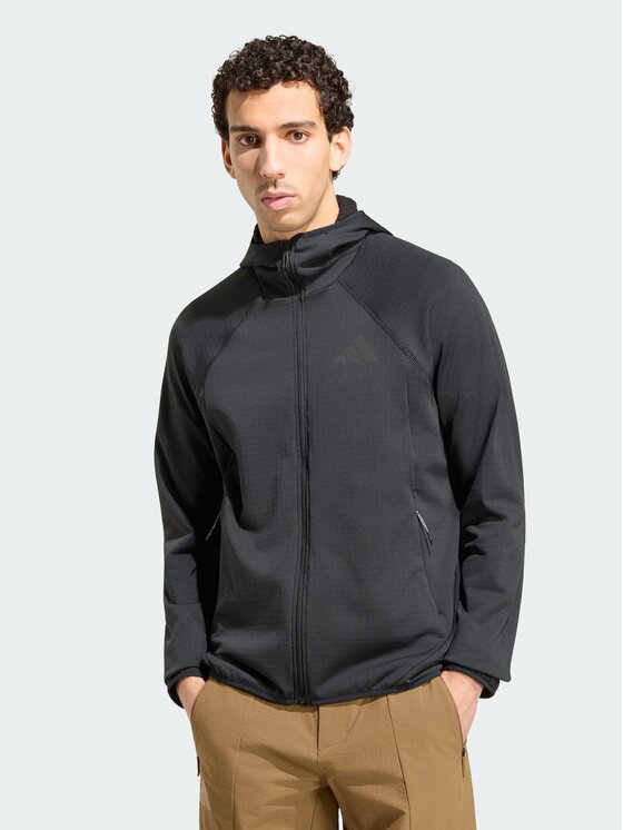 adidas adidas Bluza techniczna 167995 Czarny Slim Fit