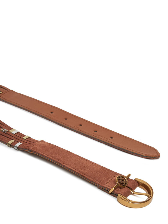 PINKO PINKO Moteriškas Diržas Promethea H3 20251 PLT01 104803 A2GK Ruda