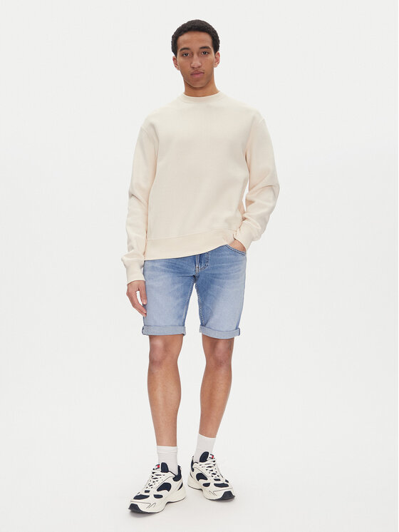Tommy Jeans Tommy Jeans Džínsové šortky Ronnie DM0DM20962 Modrá Slim Fit