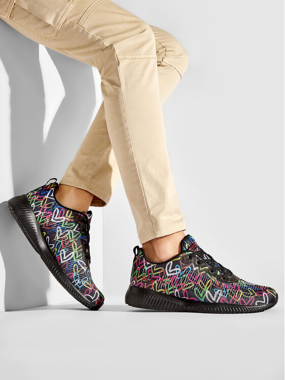 Skechers Skechers Tenisice Starry Love 117092/BKMT Šarena