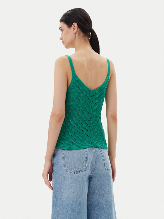 Vero Moda Vero Moda Top Peru 10326463 Zielony Regular Fit