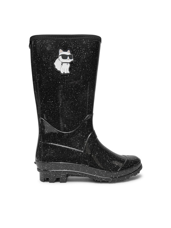 Cizme de cauciuc Karl Lagerfeld Kids Z30311 M Negru