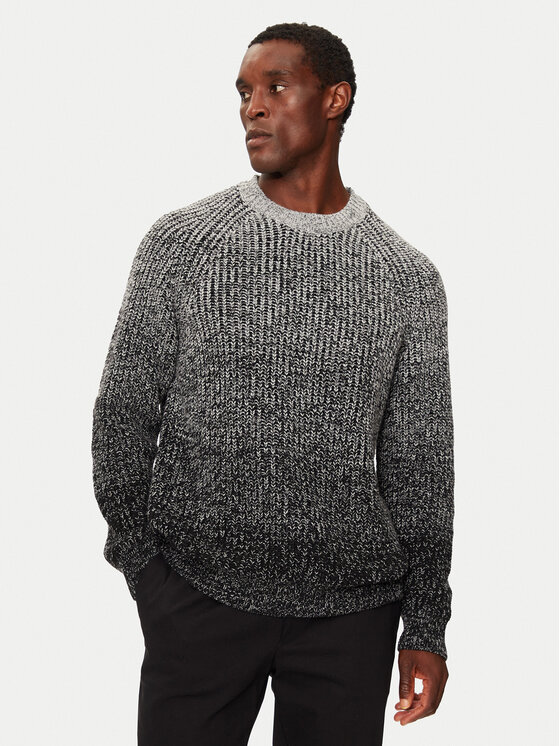 BOSS Boss Džemper E-Ezrano 50526896 Siva Regular Fit