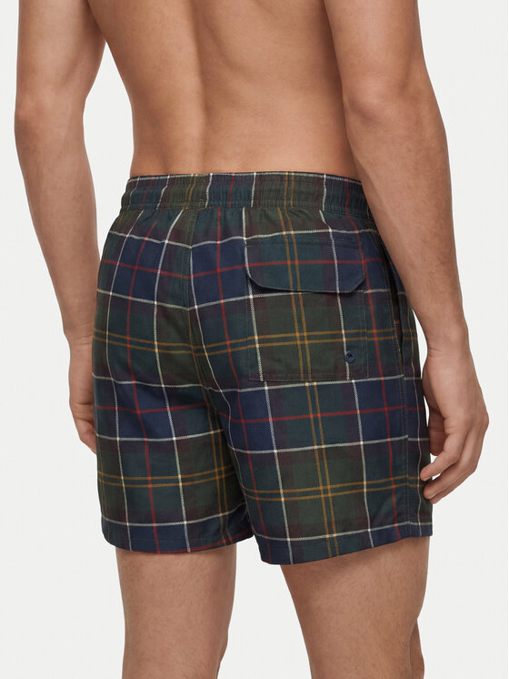 Barbour Barbour Plavecké šortky Staple MSW0065TN11 Zelená Regular Fit