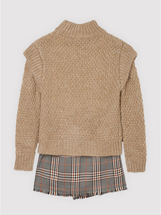 Completo maglione e vestito 7918 Beige Regular Fit...