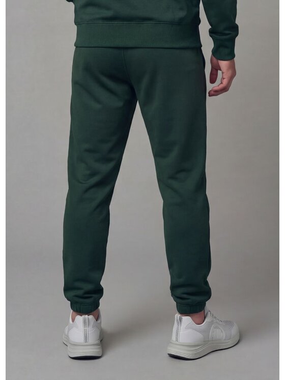 PITBULL PITBULL Spodnie dresowe ADCC Nelson Zielony Regular Fit
