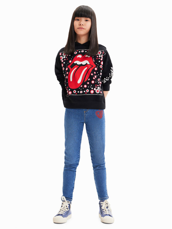 Desigual Desigual Суитшърт 23WGSK08 Черен Regular Fit