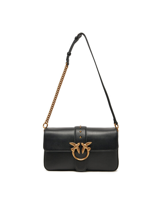 PINKO PINKO Τσάντα Love One Classic Slouchy Fl PE 25 PLTT 104524 A0QO Μαύρο
