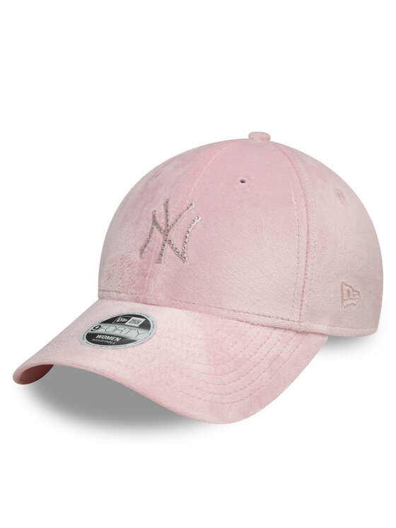 Șapcă New Era New York Yankees Diamante Velour 9Forty 60595353 Roz