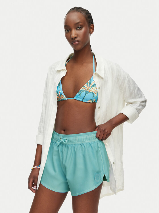 Roxy Roxy Спортни шорти No Bad Waves ERJBS03324 Син Regular Fit