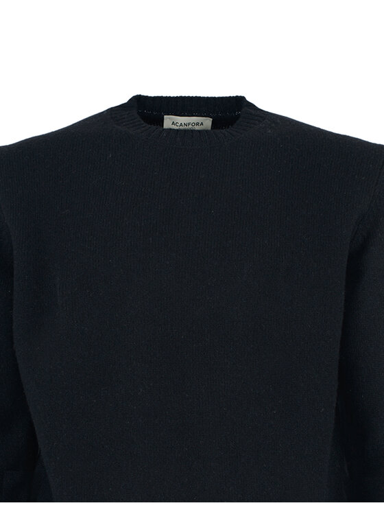 ACANFORA ACANFORA Maglione DASECONDO-11 Nero Regular Fit