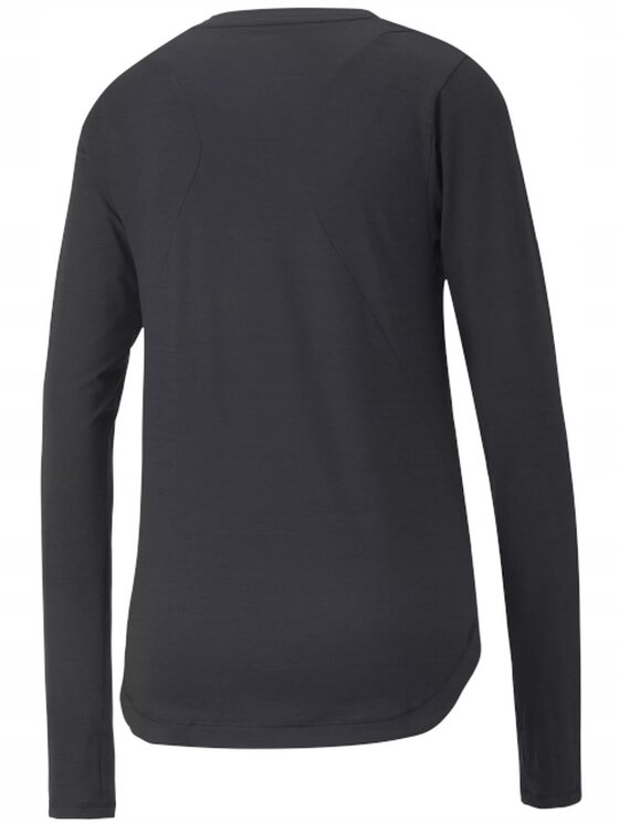 Puma Puma Bluzka 522267-01 Czarny Standard Fit