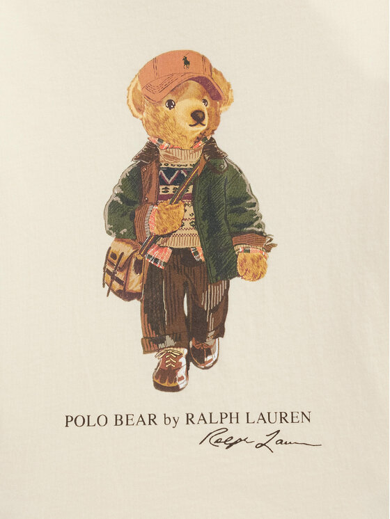 Polo Ralph Lauren Polo Ralph Lauren Тишърт 322B27298002 Кремав Regular Fit