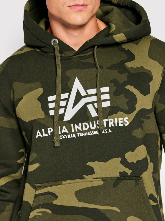 Alpha Industries Alpha Industries Μπλούζα Basic 178312C Πράσινο Regular Fit