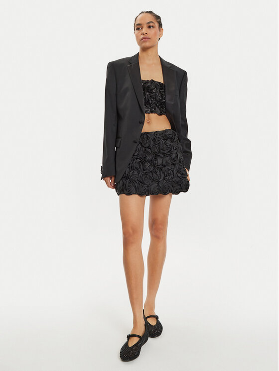 Herskind Herskind Miniszoknya Debby 5325155 Fekete Regular Fit