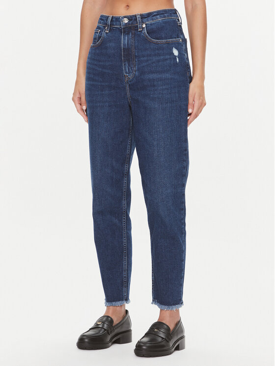 Tommy Hilfiger Tommy Hilfiger Teksad Ada WW0WW39603 Sinine Carrot Fit