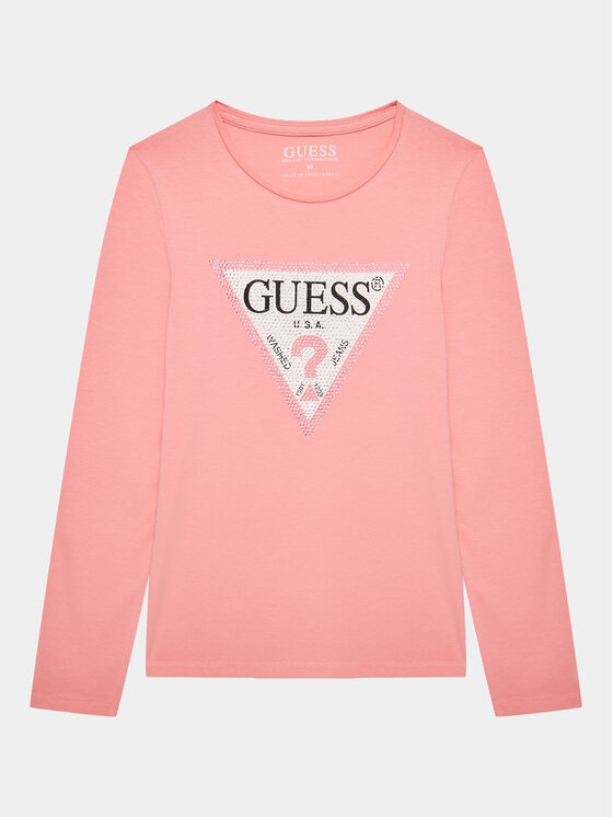 Guess Blūze J2YI50 K6YW1 Rozā Regular Fit