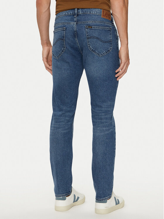 Lee Lee Jeansy Rider 112355794 Niebieski Slim Fit