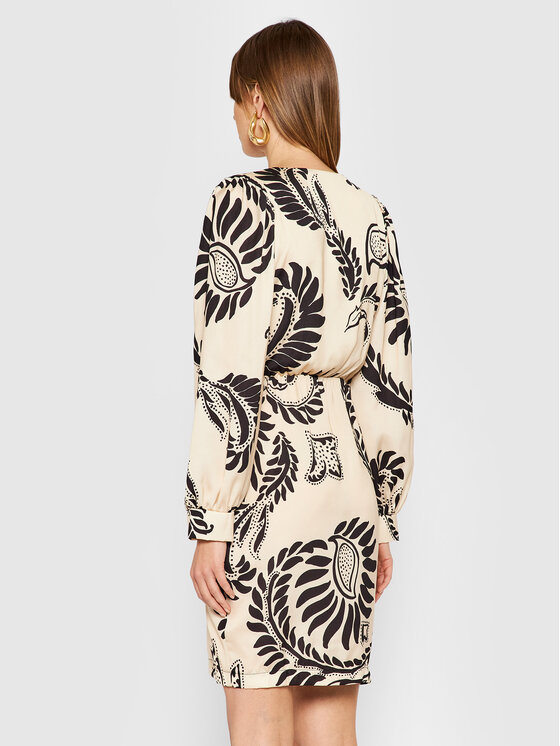 Rinascimento Rinascimento Rochie cocktail CFC0018079002 Bej Regular Fit