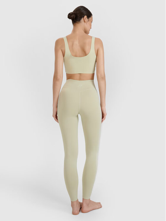 4F 4F Leggings 4FWSS25TFTIF323-42S Verde Authentic Slim Fit
