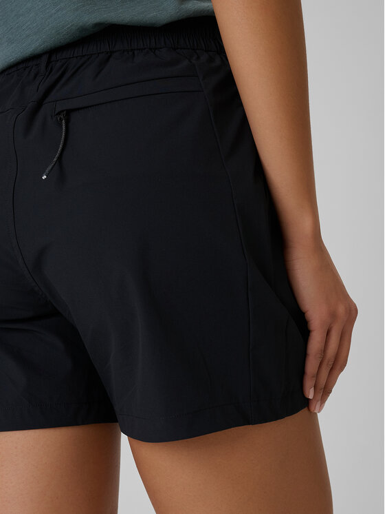 4F 4F Szorty sportowe TREKKING Czarny Regular Fit
