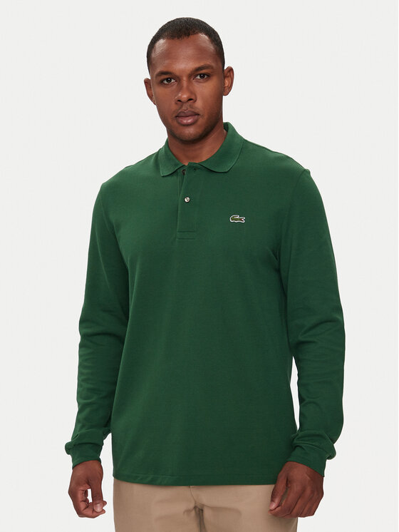 Lacoste Polokošeľa L1312 Zelená Classic Fit