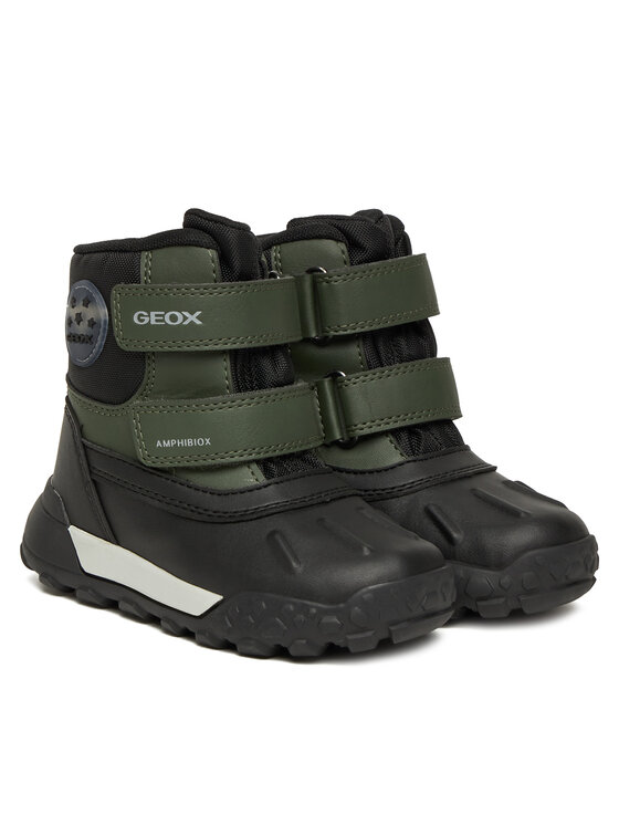 Geox Geox Μπότες Χιονιού B Trekkyup B Abx B566LC 054FU C0450 S Χακί