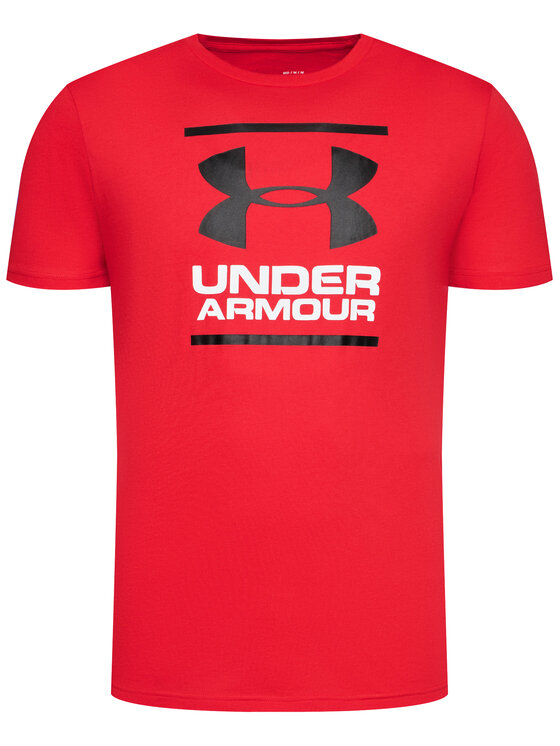 Under Armour Under Armour T-shirt Ua Gl Foundation 1326849 Rosso Loose Fit